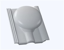 KMB BETA Briliant Taška betonová odvětrávací komplet Beta o 110 mm šedá